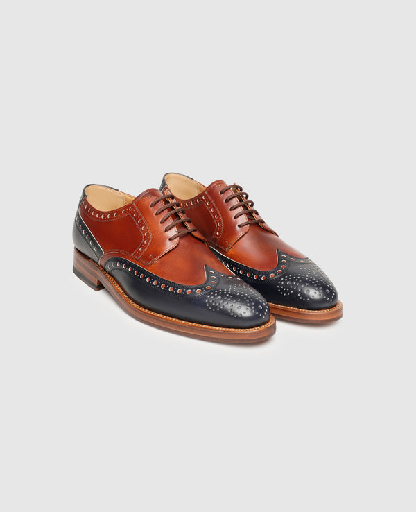 Luzern Full-Brogue TC - Midnight/Whiskey