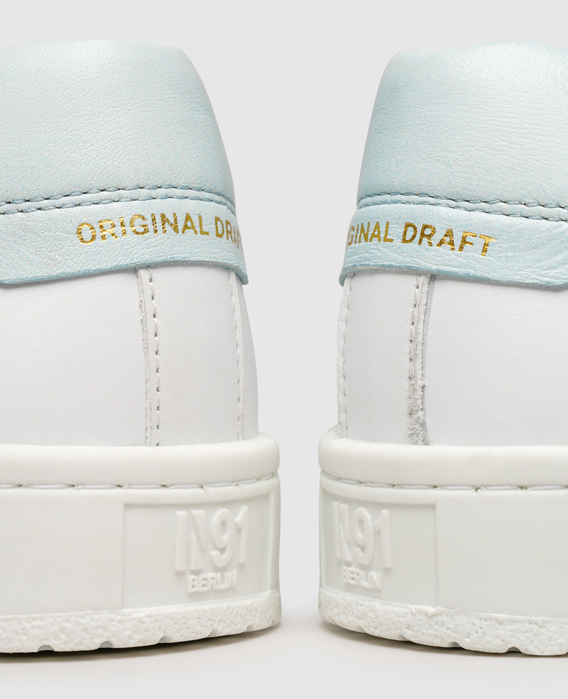 Original Draft BE - White/Light blue