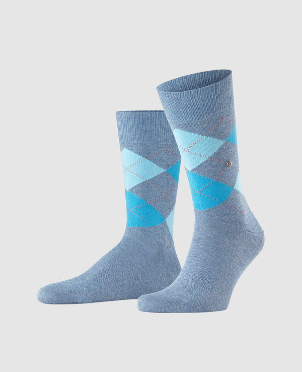 Burlington King Men's Socks - Light Denim